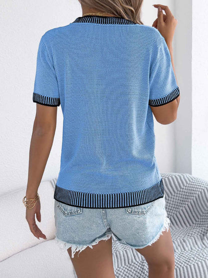 Striped Pocket T-shirt