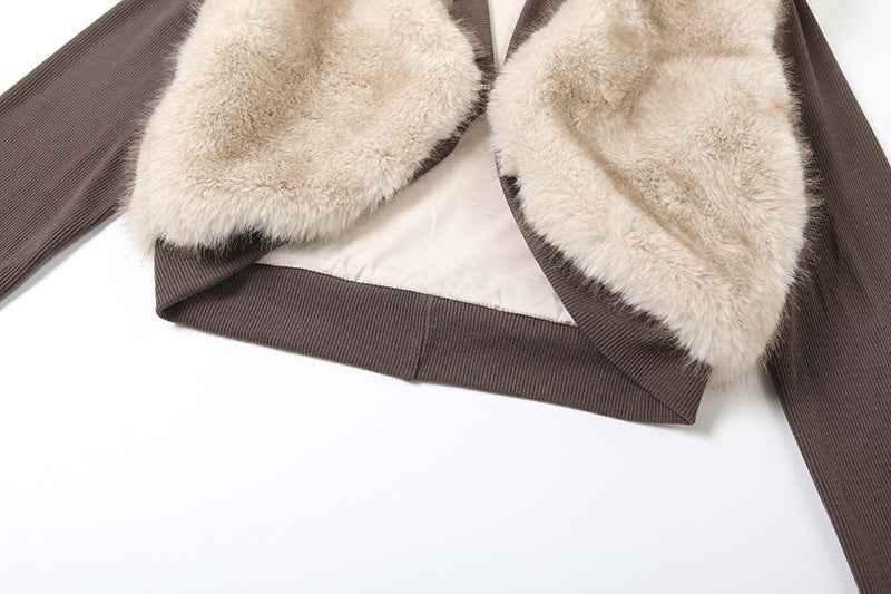 Sexy Cropped Cardigan Sweater