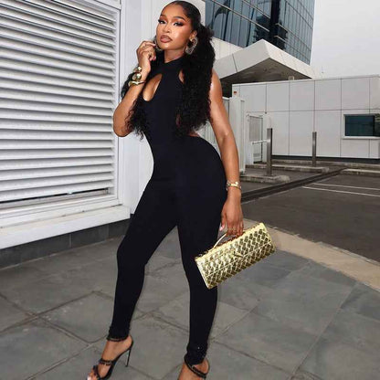 Hollow Out Jumpsuit