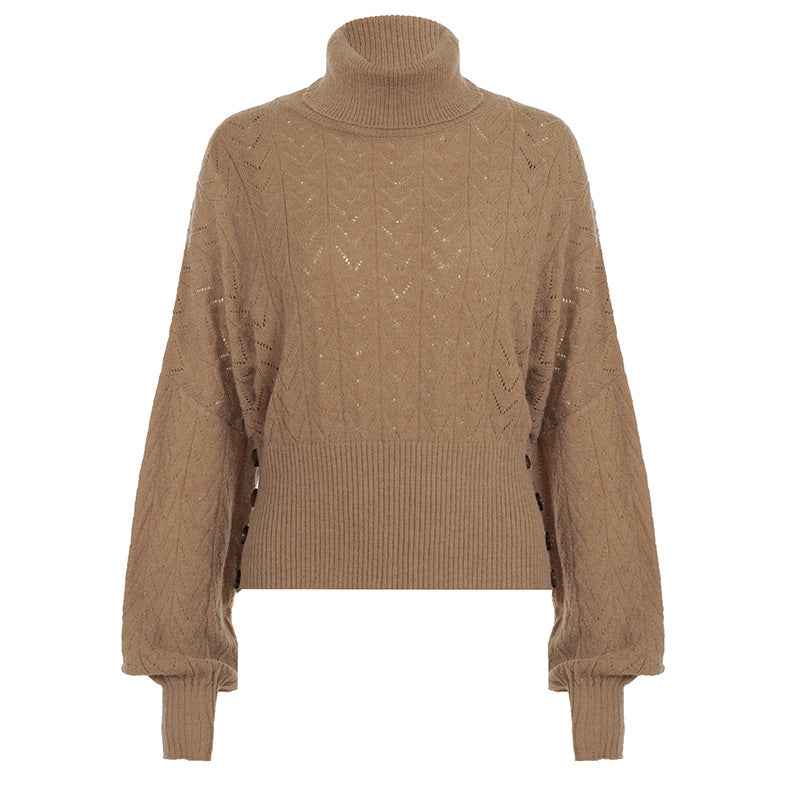 Retro Fitted Waist Sweater