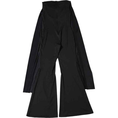 Elegant round Collar Gauze Ribbon Jumpsuit