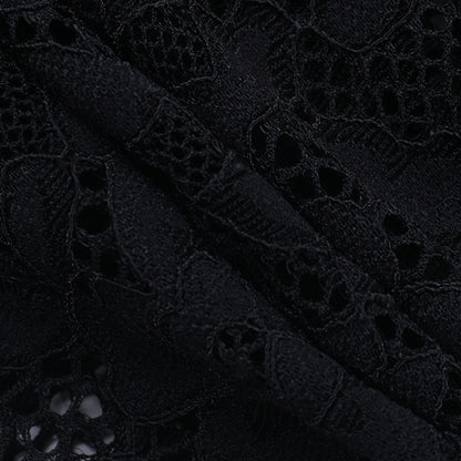 Lace Cutout Long Sleeve T-shirt