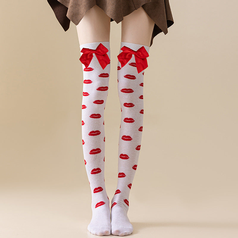 Romantic Date Long Tube Thigh Leg Beauty Over Knee Socks