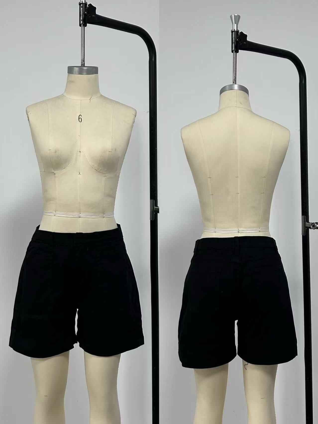 Women's Elastic Slim Retro Denim Bottoms