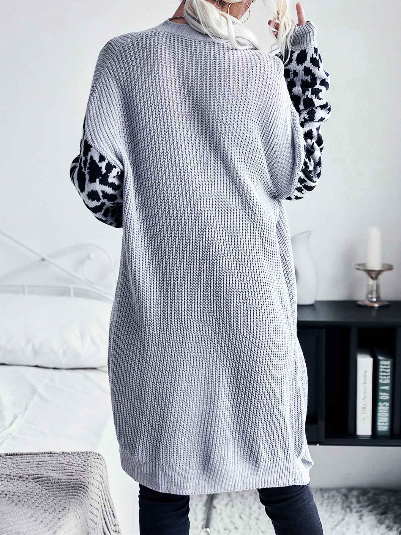 Knitted Cardigan Sweater