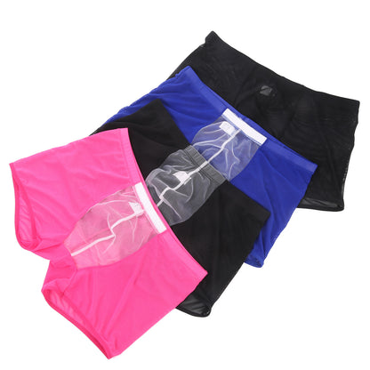 Men's Breathable Mesh Boxers