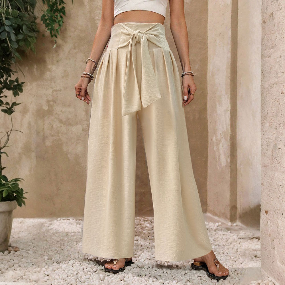 MUNSIEUR High Waist Trousers Jeans for Women