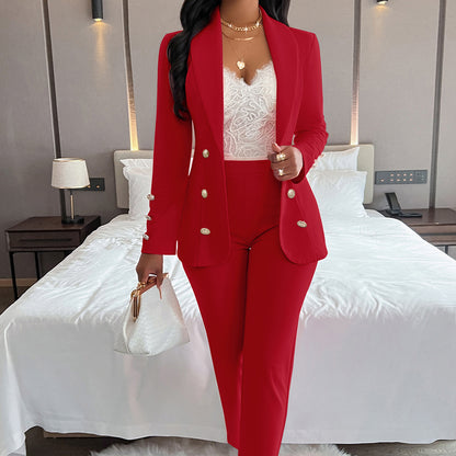 Women's European And American Women's Clothing Business Suit + Jacket Dignified Sense Of Design