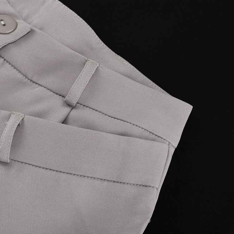 French Irregular Asymmetric Casual Jeans for Women