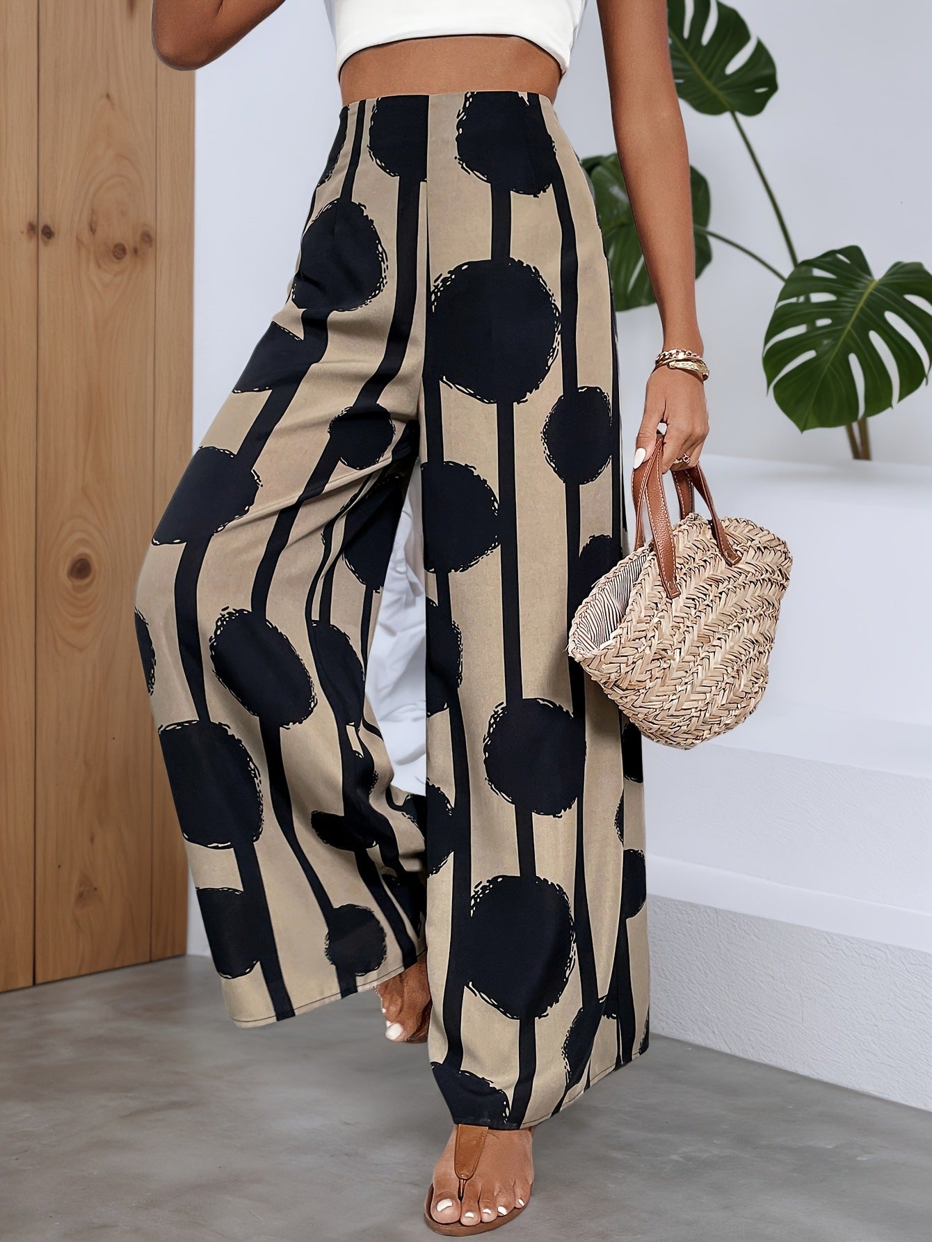 Summer Bohemian Printed Loose Leggings Jeans