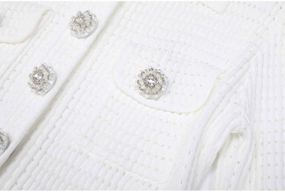 Knitted All Matching Women's Top Cardigan Sweater