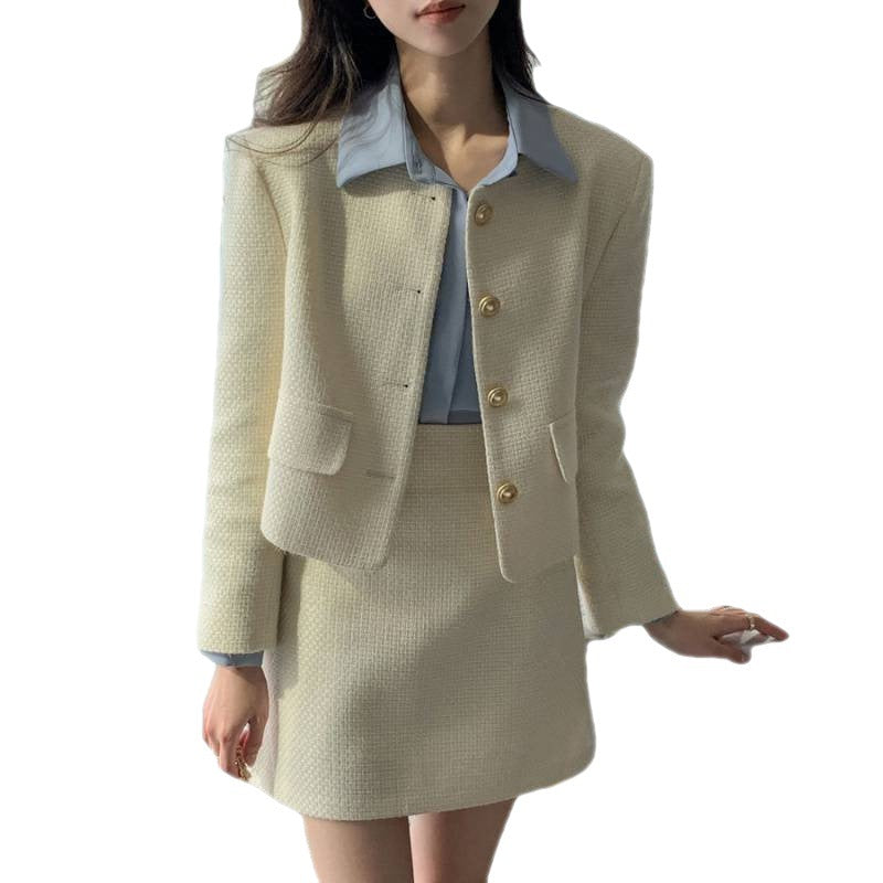 Woman Style Long Sleeve Skirt Set Fashion - Munsieur