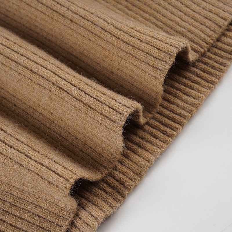 Retro Fitted Waist Sweater