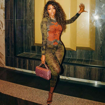 Long Sleeve Jumpsuit
