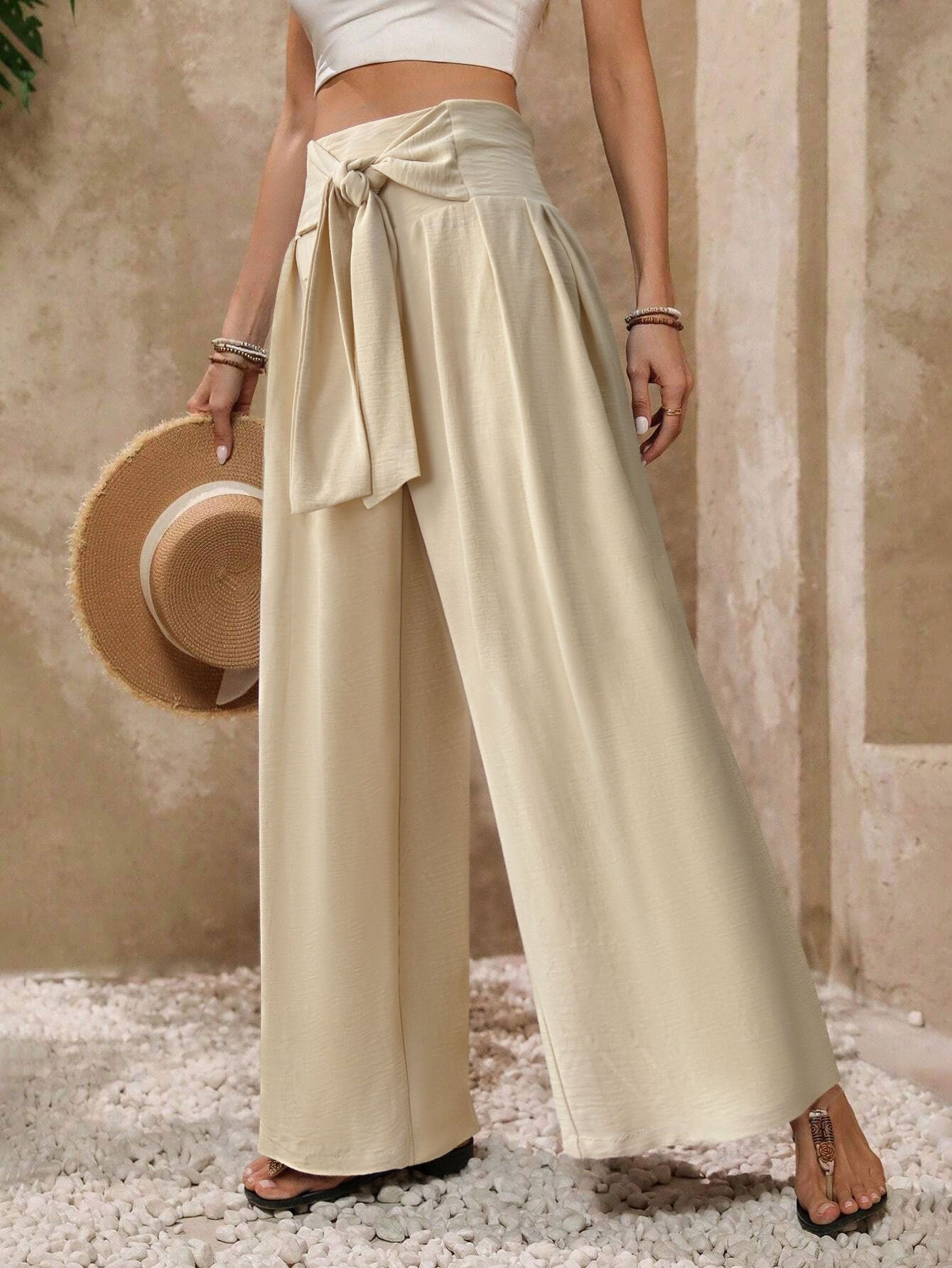 MUNSIEUR High Waist Trousers Jeans for Women
