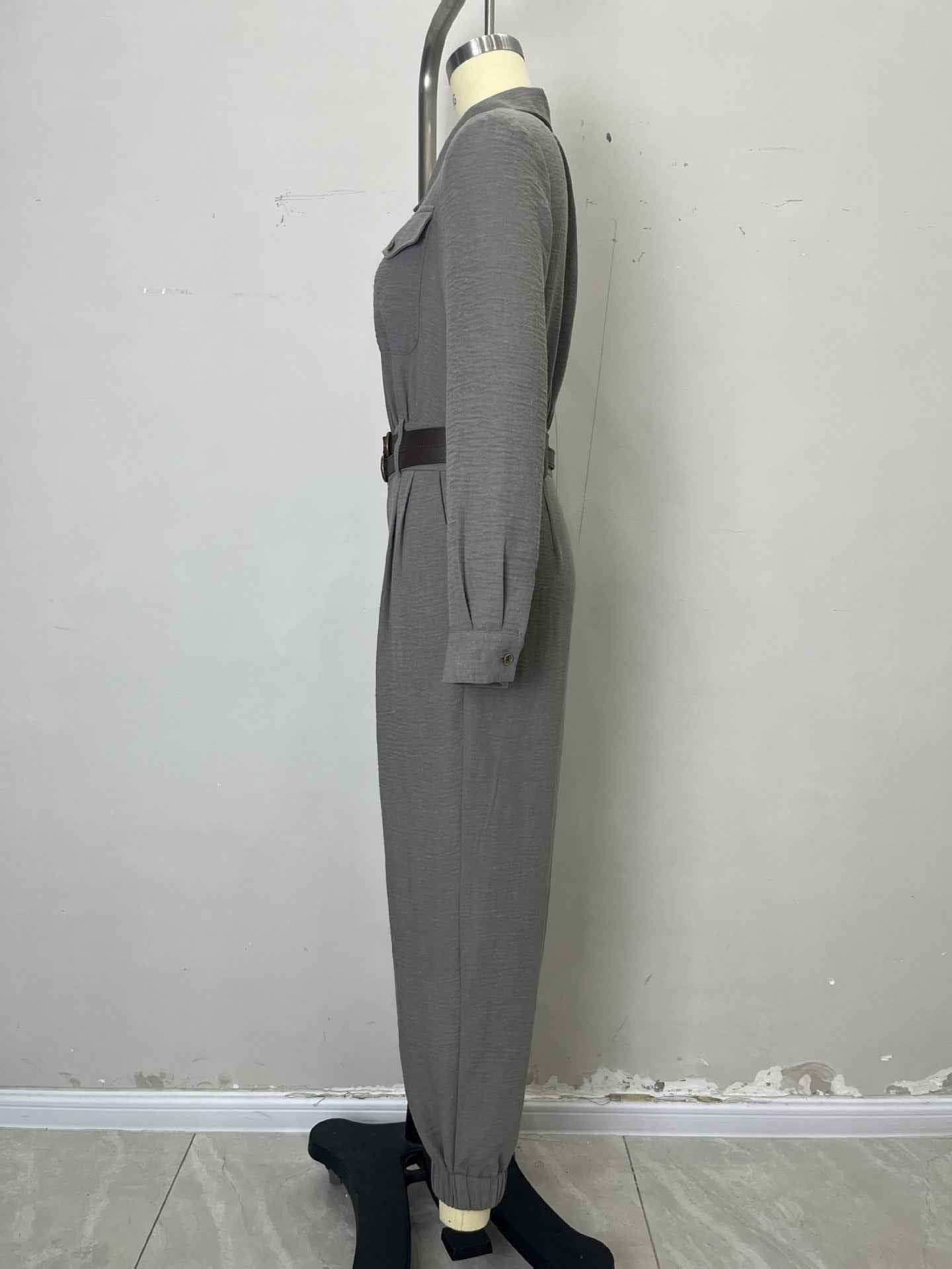 French Long Sleeve Casual Jumpsuit for Women New Arrivals MUNSIEUR