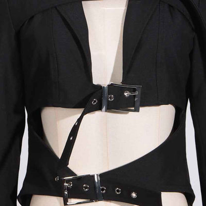 Irregular Asymmetric Jacket for Women MUNSIEUR
