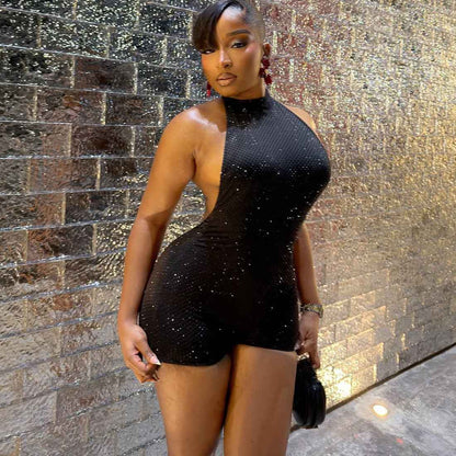 Spring Sexy Backless Romper for Women