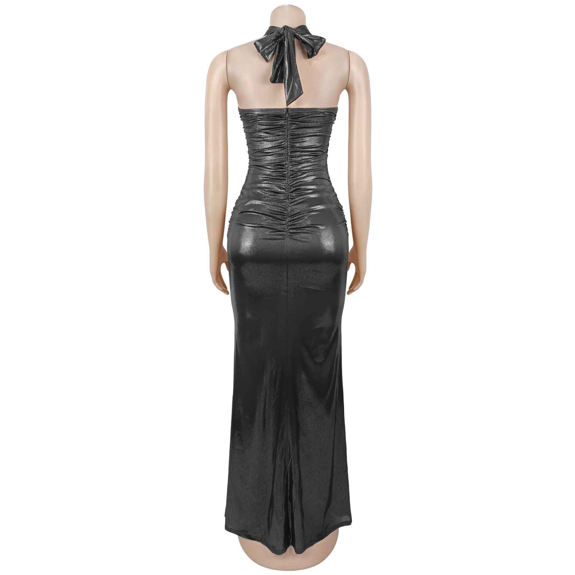 Women's Lacing Backless Sheath Dress New Arivals MUNSIEUR