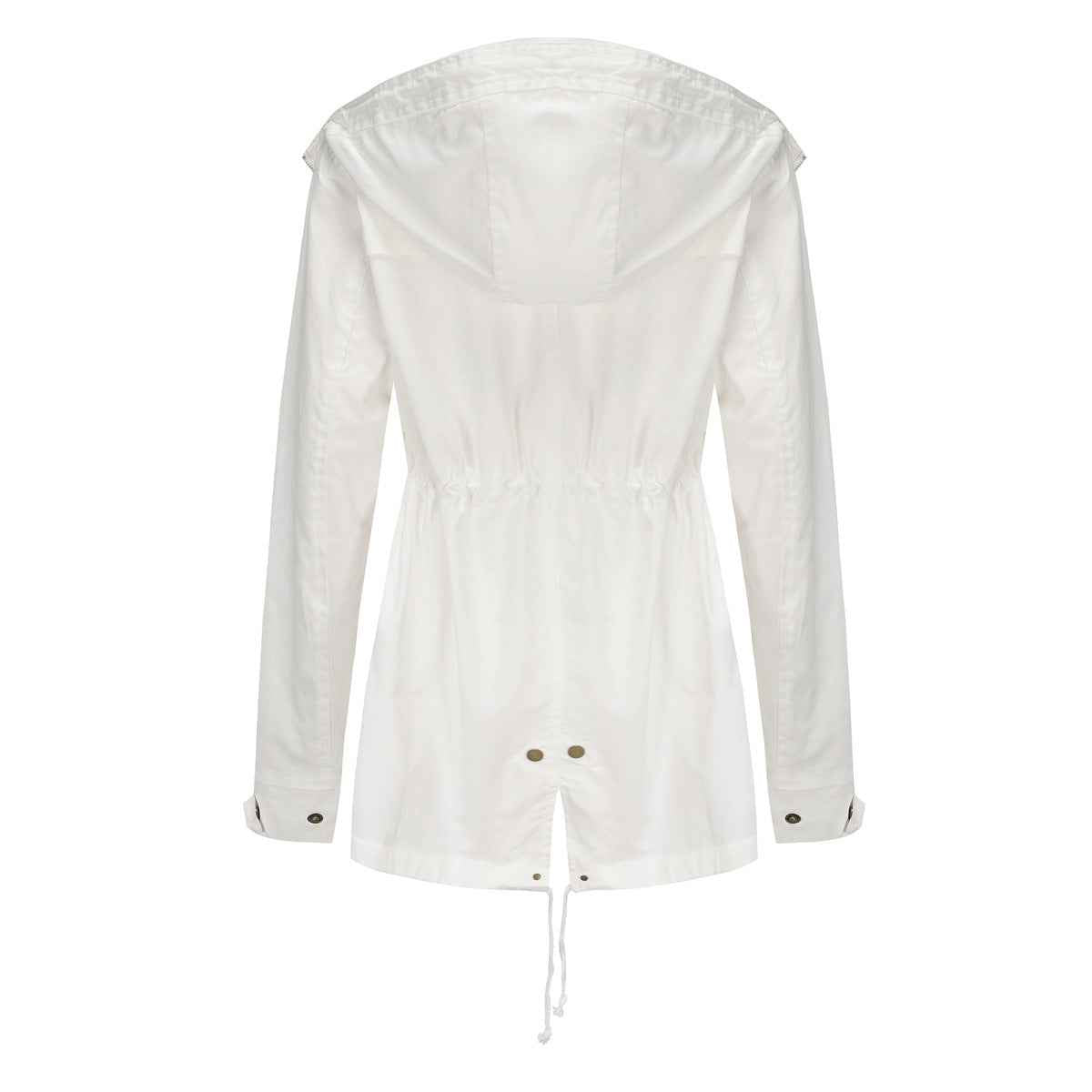 Plus Size Loose Solid Color Women's Jackets