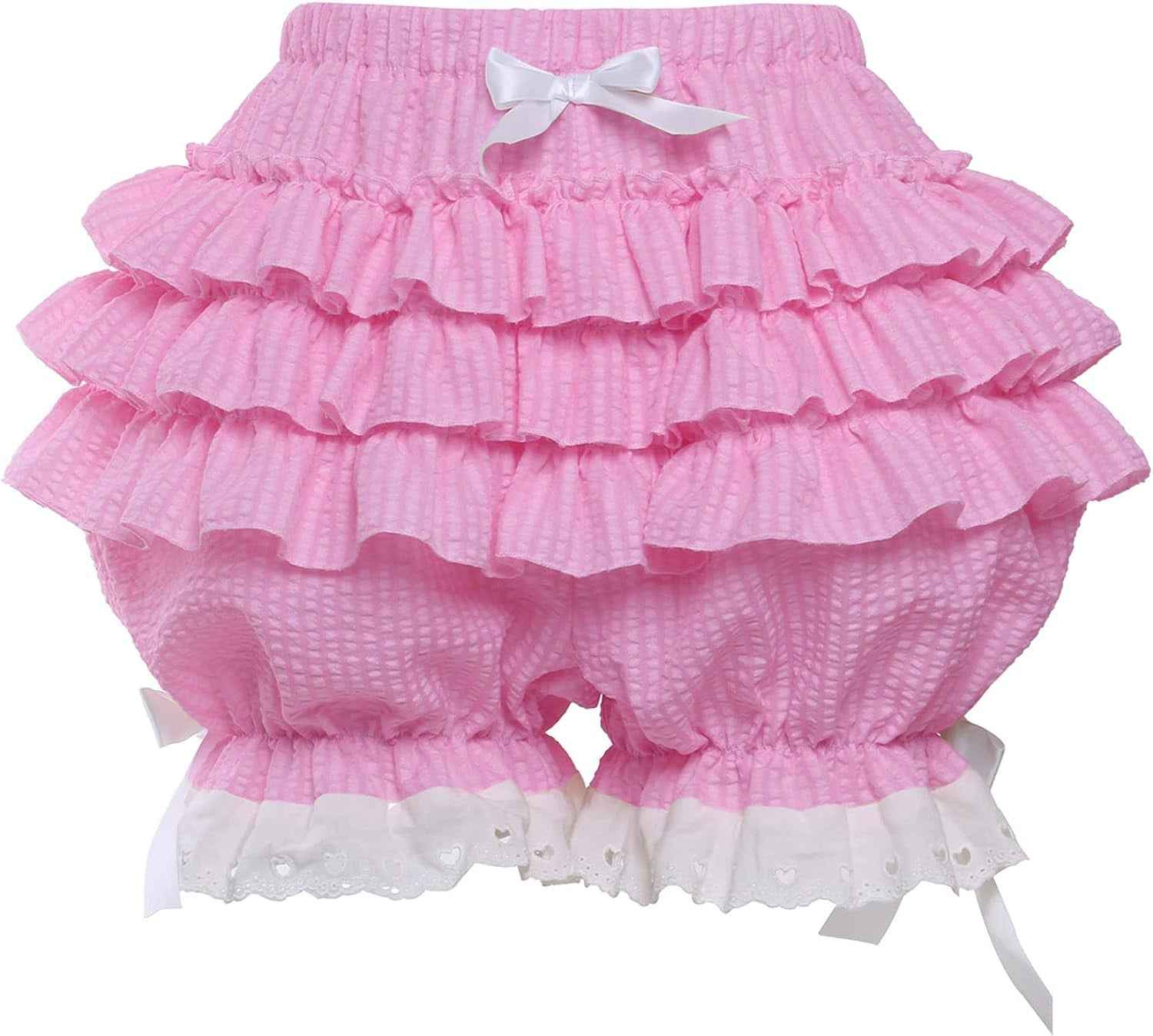 Lolita Bottoms Cute Lace up Puffy for Women