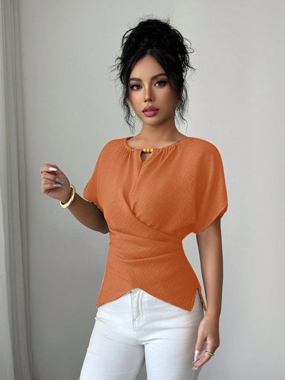 Casual Blouse Slim Fit New Arrivals MUNSIEUR