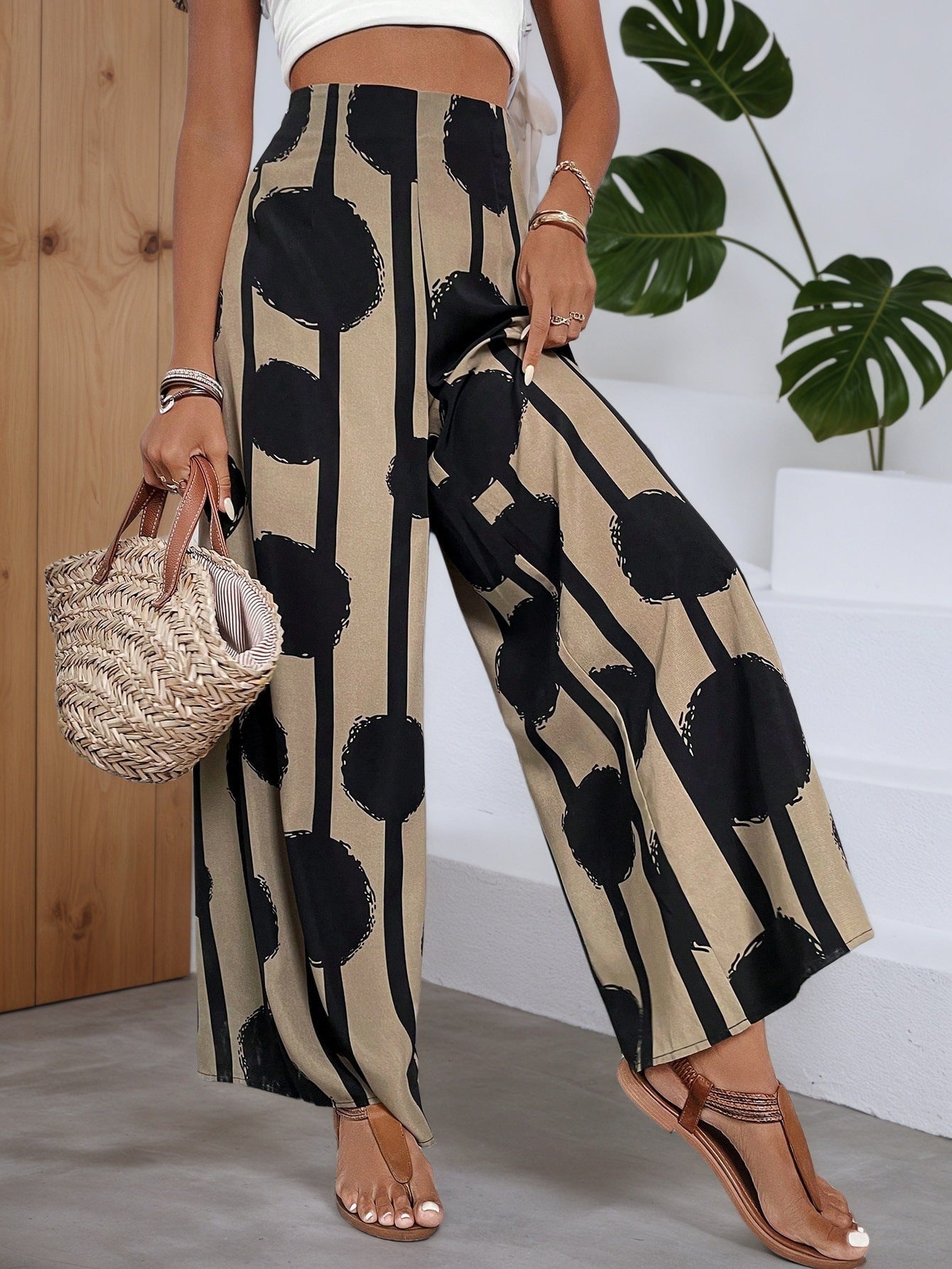 Summer Bohemian Printed Loose Leggings Jeans