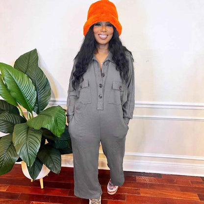 Oversized Casual Jumpsuit