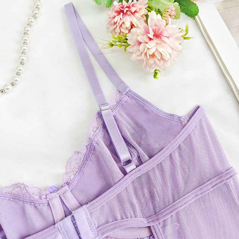 Lace Body Shaping Lingerie Bodysuit