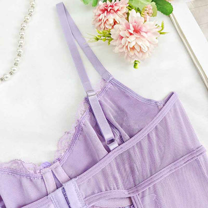 Lace Body Shaping Lingerie Bodysuit