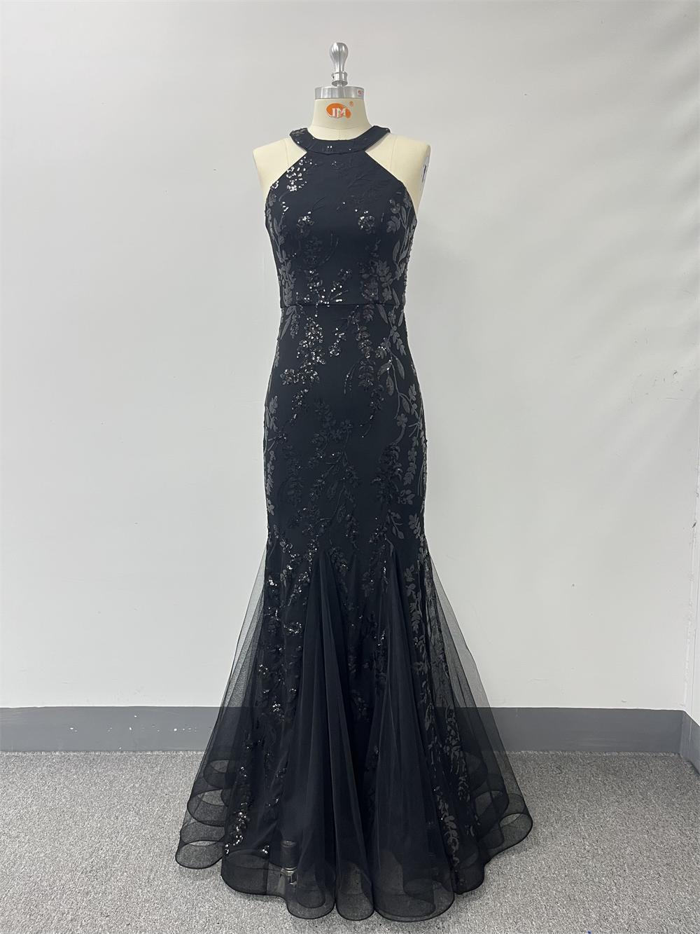 Pearl Embroidery Fishtail Evening Dress  New Arrivals