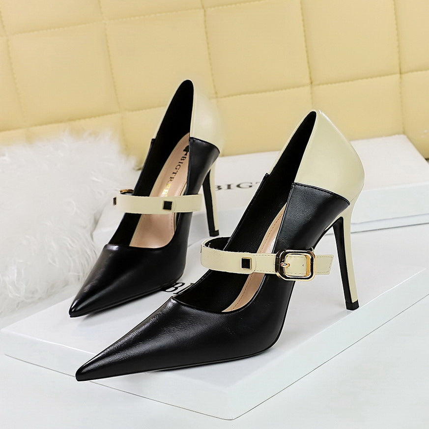 Retro High Heels Women's Stiletto Heel - Munsieur
