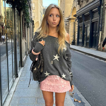 Sexy Crossbody Sweater