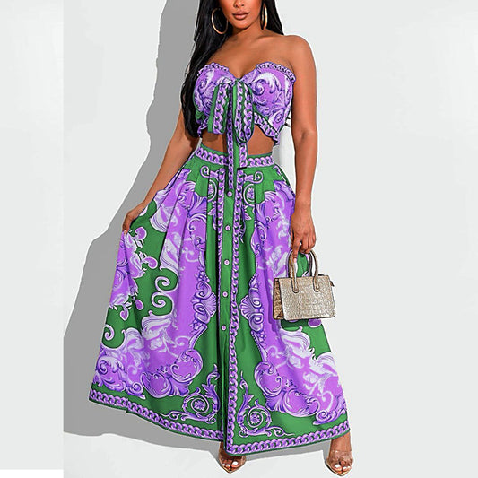Set Skirt Paras Tengah