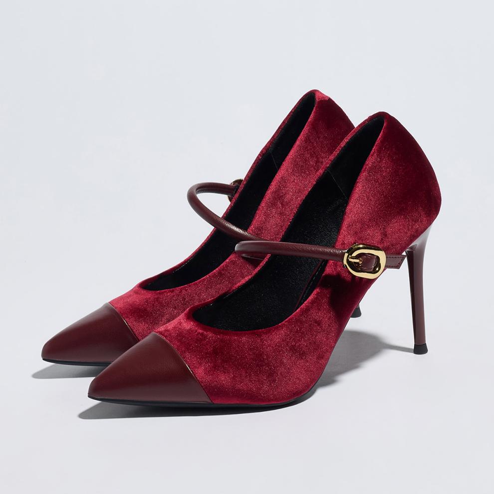 Stiletto Heel High Heel Pointed Toe French Shallow Mouth