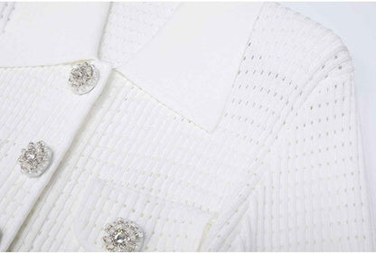Knitted All Matching Women's Top Cardigan Sweater