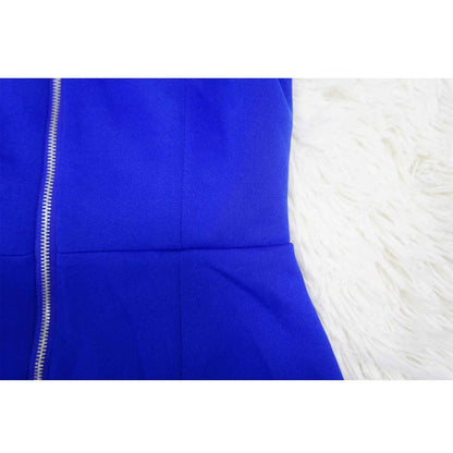 Deep V Plunge Solid Color Romper