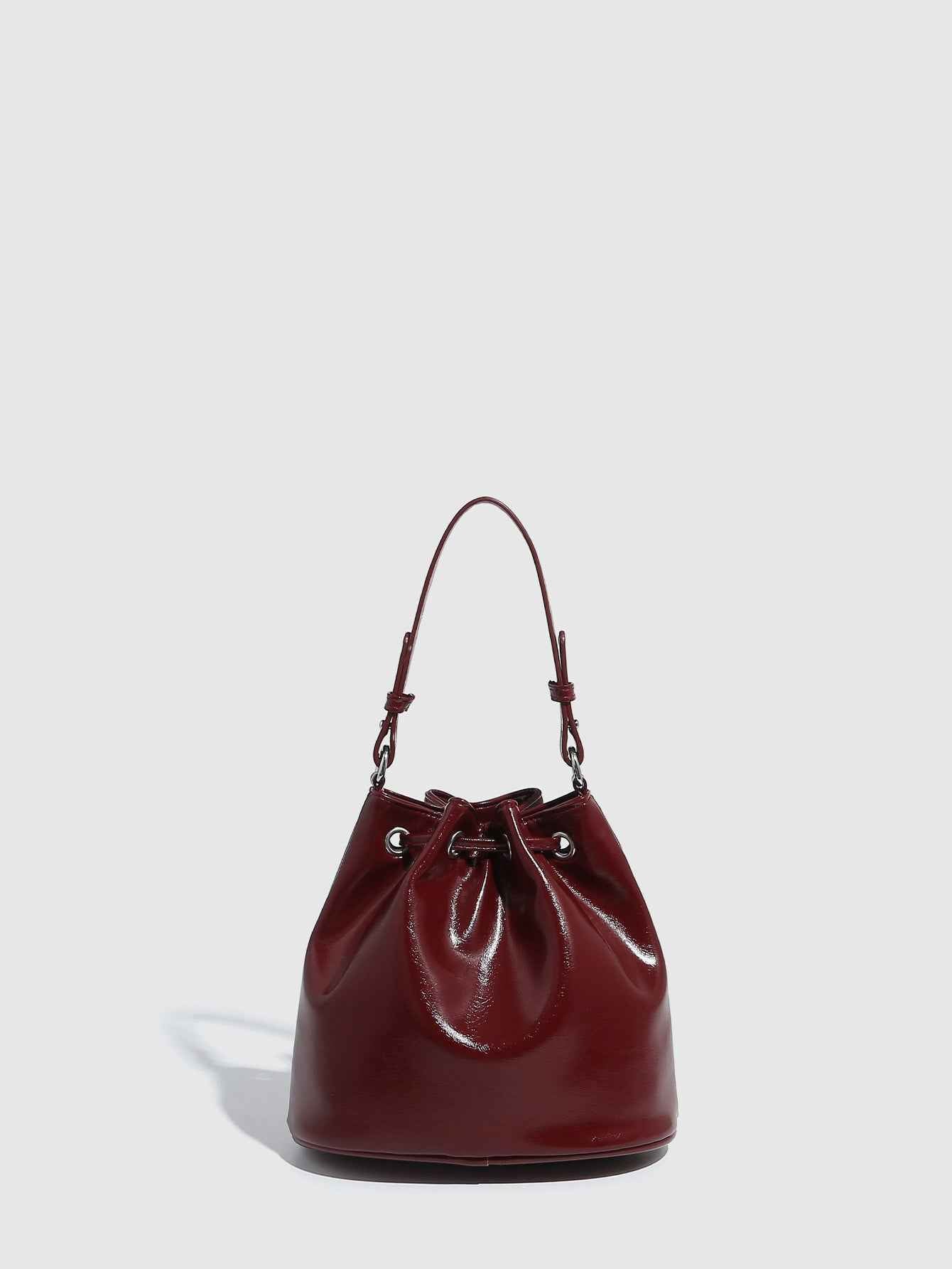 Trendy Rivet Cutout Messenger HandBag Purse