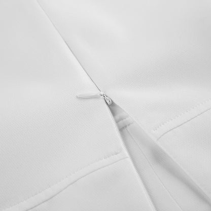 MUNSIEUR Retro Straight Skirt for Women Spring A line