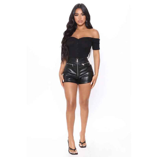 Faux Leather Bottoms for Women