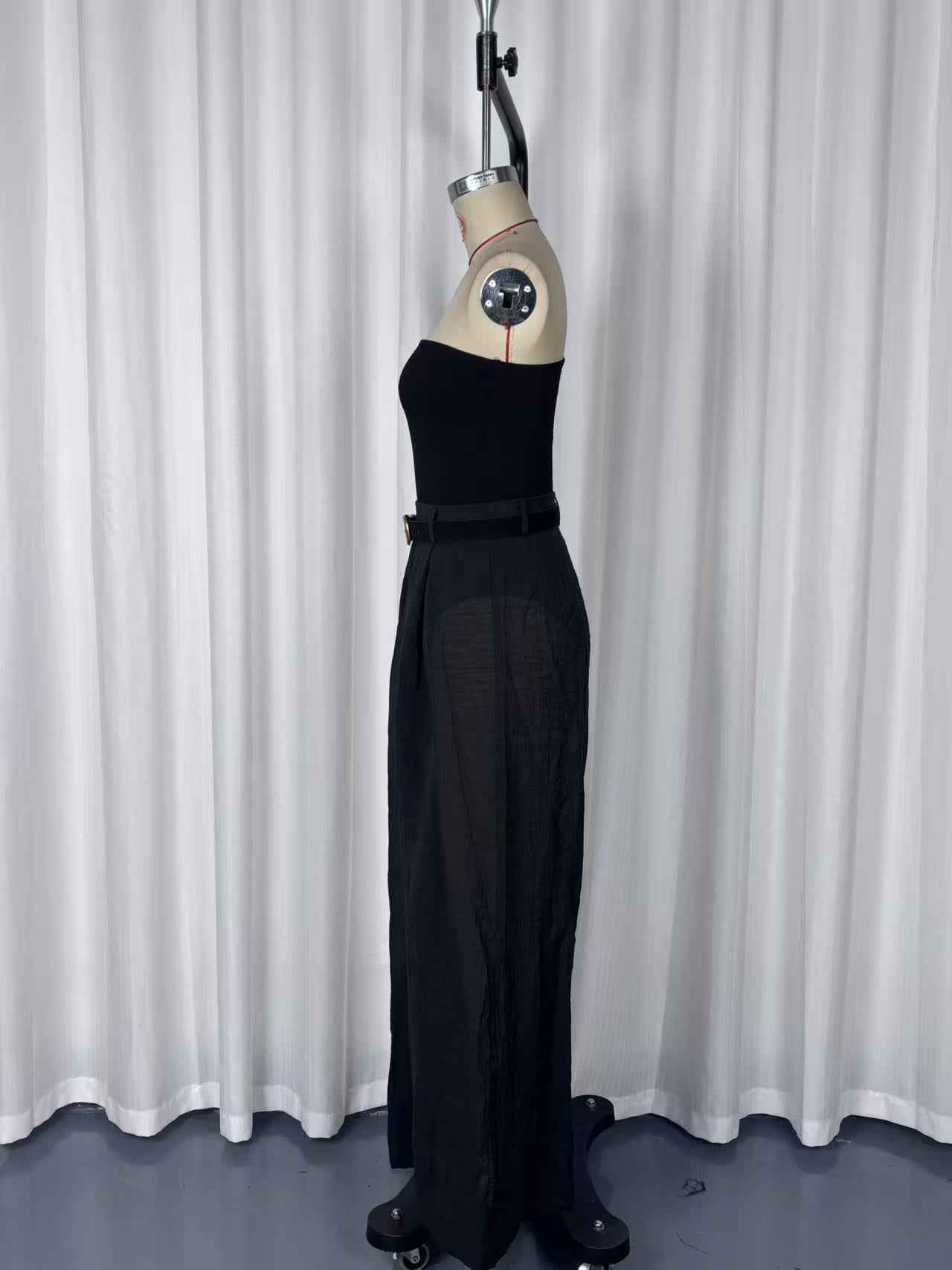 Sexy Irregular Asymmetric Shoulder Design Jumpsuit