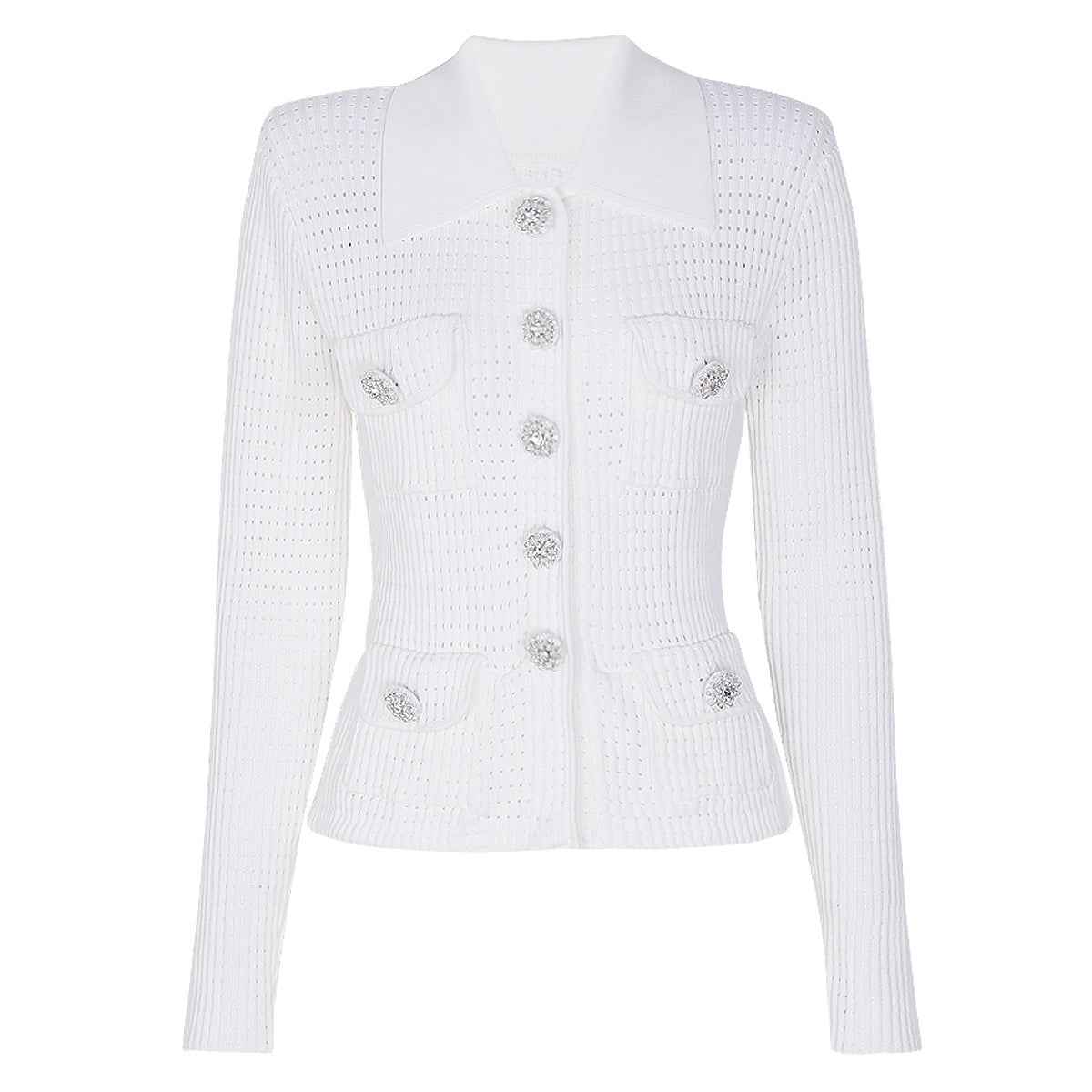 Knitted All Matching Women's Top Cardigan Sweater