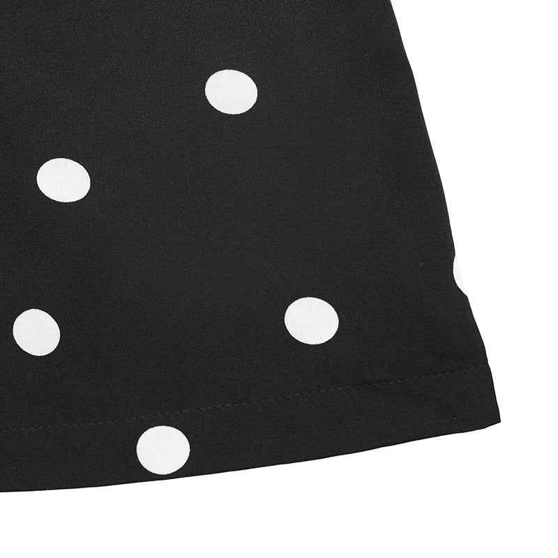 Sleeveless Tube Top Polka Dot Jumpsuit