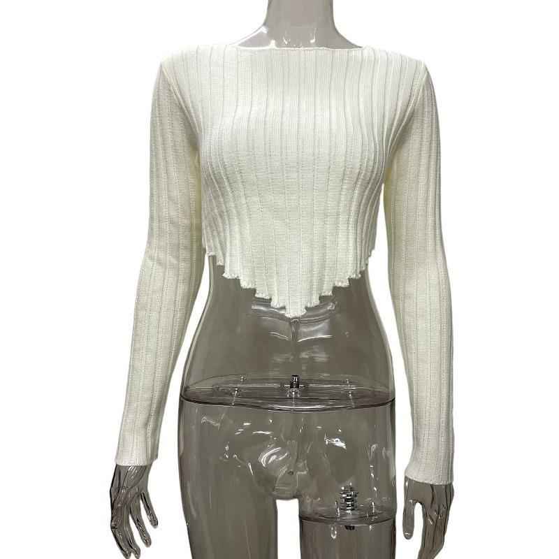 Long Sleeve Cropped T-shirt for Women
