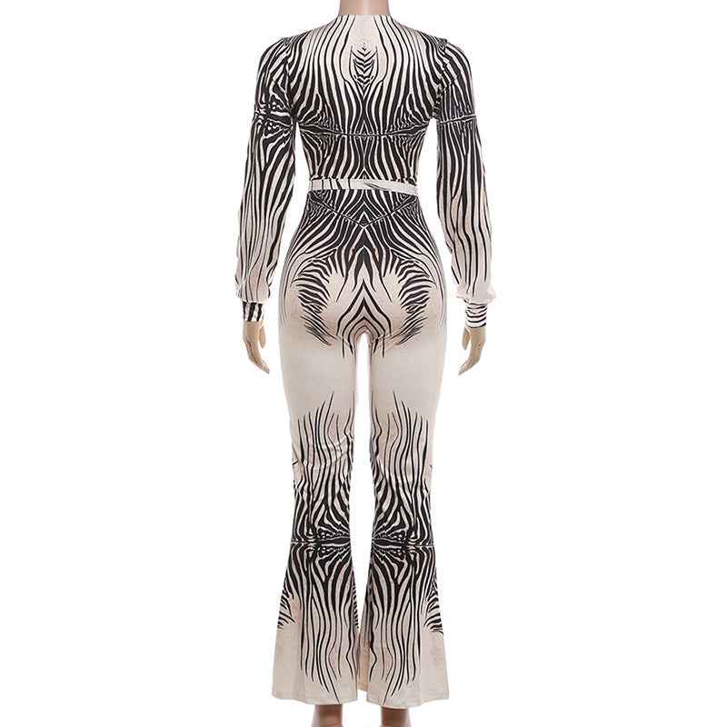 Off-Shoulder High Waist Jumpsuit