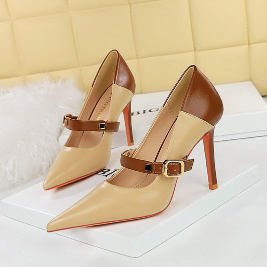 Retro High Heels Women's Stiletto Heel - Munsieur