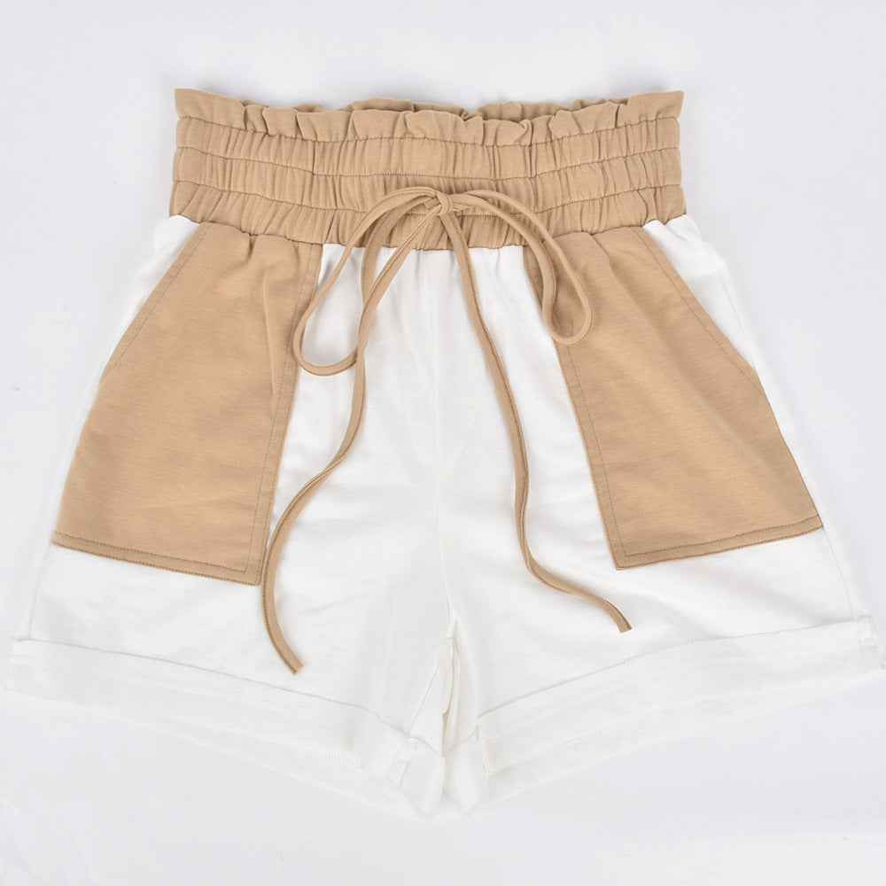 Summer Multi Contrast Color Bottoms for Women