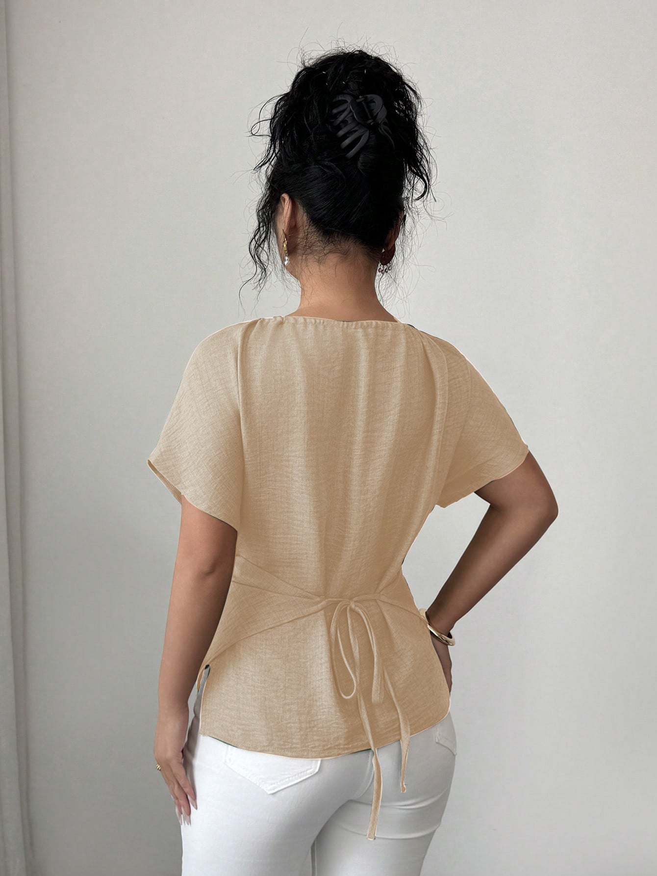 Casual Blouse Slim Fit New Arrivals MUNSIEUR