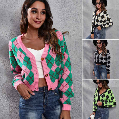 Knitted Cardigan Sweater