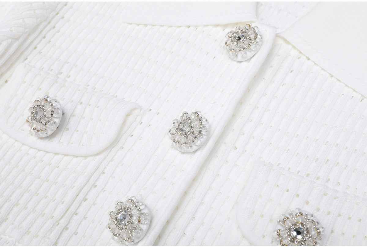 Knitted All Matching Women's Top Cardigan Sweater